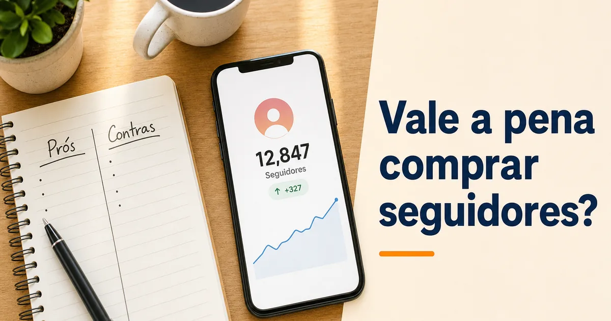 Vale a pena comprar seguidores no Instagram? O guia honesto de 2026